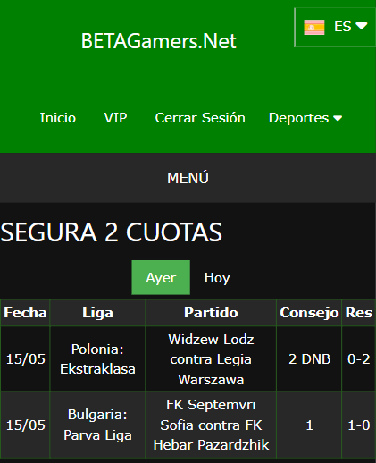 boletas de apuestas ganadoras